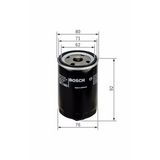 F026407143-0986tf0008 Yağ Filtresi Polo-golf Iıı-caddy-bora-octavıa-fabıa-toledo-leon-passat 1.8 Bos