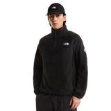 F0A8J8PJK31-R The North Face M Mountaın Athletıcs Glacıer 1-4 Zıp Fl Erkek Ceket Siyah