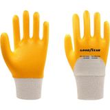 F1 3/4 Kaplı Örme Pamuklu Sarı Eldiven No:10(Xl) - Çok Renkli