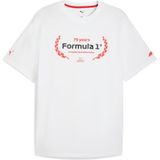 F1® Essentıals Graphıc Erkek Tişört - M - Puma White