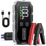 F11 15800MAH 2000A Tepe Akımı Akü Takviye Cihazı Taşınabilir Jump Starter (Powerbank+Led Lamba+Lcd Ekran) Benzinli ve Dizel Araçlar Için