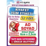 F17 Ajans Kalpli Tavşan Temalı Okul Kıyafet Etiketi Isme Özel Tekstil Baskı
