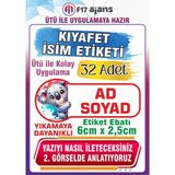F17 Ajans Koala Temalı Okul Kıyafet Etiketi Isme Özel Tekstil Baskı