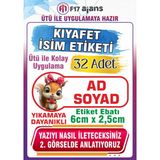 F17 Ajans Sincap Temalı Okul Kıyafet Etiketi Isme Özel Tekstil Baskı