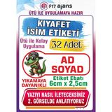 F17 Ajans Timsah Temalı Okul Kıyafet Etiketi Isme Özel Tekstil Baskı