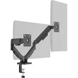 F180 Slim 17-32” Ikili Monitör Standı Siyah (Maks: 9Kg)