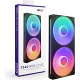 F240 Rgb Çekirdek - 2 x 120MM Rgb Fanlı 240MM Tek Çerçeve Fan Ünitesi - Hız ve Aydınlatma Kon