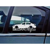 F30 3-series Kelebek Cam Araba oto Sticker 19 cm 2 Adet