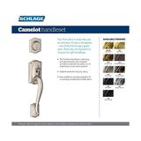 F60 V Cam 619 Geo Camelot Sap Set Georgischen Tokmak Iç, Saten Nikel - 001-Renkli - Option-1