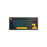 F75 Mekanik RGB TKL Reaper Switch Kablosuz Makrolu Hot Swap Klavye Siyah