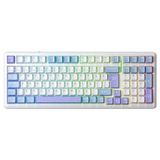 F99 Mekanik Rgb Graywood V4 Switch 3 Modlu Kablosuz Makrolu Hot Swap Türkçe Q Klavye Mavi