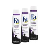 Fa 3x150 ml Invisible Power Erkek Deodorant