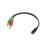 FA-6624AC 4 Pin 3.5mm Kulaklık Çoklayıcı