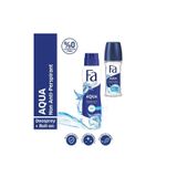 Fa Aqua Roll-On 50 ml + Deosprey Aqua 150 ml Set – Uzun Süre Ferah Koku, 48 Saat Koruma