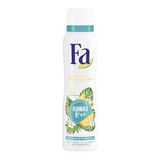 Fa Deodorant Sprey, 150ml, Hawaii Love, Pineapple-Frangipani Scent, 48 Saat Koruma