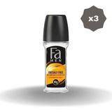 Fa Fresh & Free Lıme&gınger Roll-On 50 ml - 3 Adet