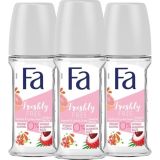 Fa Greyfurt Liçi 3x50 ml Roll-On