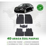 Fa Otomotiv Chevrolet Cruze 4d Havuzlu Paspas 2009 Model ve Sonrası - Siyah