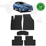 Fa Otomotiv Renault Megane 4 Hatchback 4d Havuzlu Paspas 2016 Model ve Sonrası - Siyah