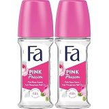Fa Pink Passion Çiçeksi Kokulu Kadın Roll-On 50 ml 1 Adet 2li paket