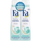 Fa Soft & Control 2x150 ML Sprey Deodorant