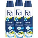 Fa Sport 150 ml x 3 Adet Men Deodorant