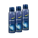 Fa Sport Deodorant Sprey, Energizing Fresh, 3'lü Set, Unisex