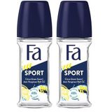 Fa Sport Erkek Roll-On 50 ml Turunçgil Aromalı 1 Adet 2li paket