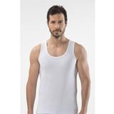 FAAL Erkek 6'lı Penye Süprem Askılı Atlet, Beyaz, XL