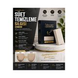 Fabcare 4015 Süet Temizleme Silgisi – Süet & Nubuk Ayakkabı Temizleyici, Doğal Kauçuk, Natural