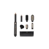 Fabcio Airset 7 Başlıklı Saç Kurutma, Düzleştirici, Bukle ve Şekillendirici Set (Siyah/gold)