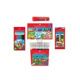 Faber 12 Li Kuru-Keçeli-Sulu-Pastel Boya Set Ve 22Gr Stick