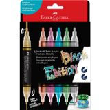 Faber Be Shake&Paınt Akrilik Marker 6 Lı Metalik 5188285517