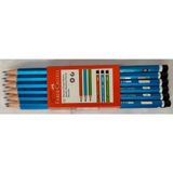 Faber Castel 12'li Kurşun Kalem AD66008 - Mavi