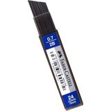 Faber Castel 2b 0.7 mm 24 Kalem Ucu 60 mm 3 Adet - - - 0 - Siyah