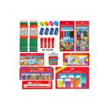 FABER CASTEL KURU SULU PASTEL GUAJ PARMAK KALEM SİLGİ BOYA SETİ