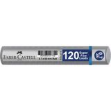 Faber Castell 0.7 2B 60 Gümüş Grip Kalem Ucu