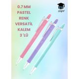 Faber-Castell 0.7 mm Pastel Renk Versatil Kalem 3 'lü Faber Castell Edge
