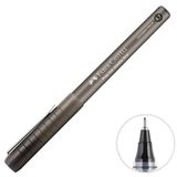 Faber Castell 0.7 mm Siyah Free Ink İğne Uç Kalem