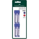 Faber-Castell 0.7 Numara Uç Seti 4 Adet Mavi Renk 75 mm Ölçülerle Gelen Kalem Uçları