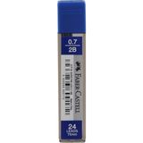 Faber-Castell 0.7 Uçlu Mekanik Kalem Seti Mavi Renk Silgi ile Ergonomik Tasarım