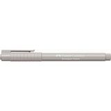 Faber-Castell 0.8 mm Pastel Gri Keçeli Kalem 1 Adet Ekstra Kalın Uç ile Yumuşak Yazım