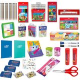 Faber-Castell 1. Sınıf Kırtasiye Seti 28 Parça Full Set Faber Castell Okula Başlıyorum Seti