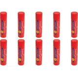 Faber-Castell 10 Adet 10 gr Kırmızı Yapıştırıcı Hızlı Kuruma ve Güçlü Yapıştırma Özelliği