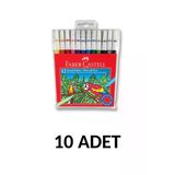 Faber-Castell 10 Adet Yıkanabilir Keçeli Kalem 12LI