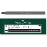 Faber-Castell 10 Keçeli Kalem 5061 155002 Siyah Renkli Yüksek Kalite Kalem Seti