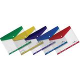 Faber-Castell 101300 Sırtı Delikli Çıtçıtlı Dosya