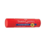 Faber-Castell 10gr Kırmızı Stick Yapıştırıcı Su Bazlı Kullanım Kolaylığı