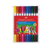 Faber-Castell 10'lu Çift Uçlu Keçeli Boya Kalemi