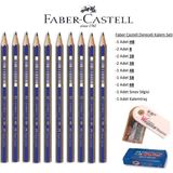Faber-Castell 10'lu Dereceli Kalem Seti HB'den 6B'ye Kadar Renkli Seçenekler